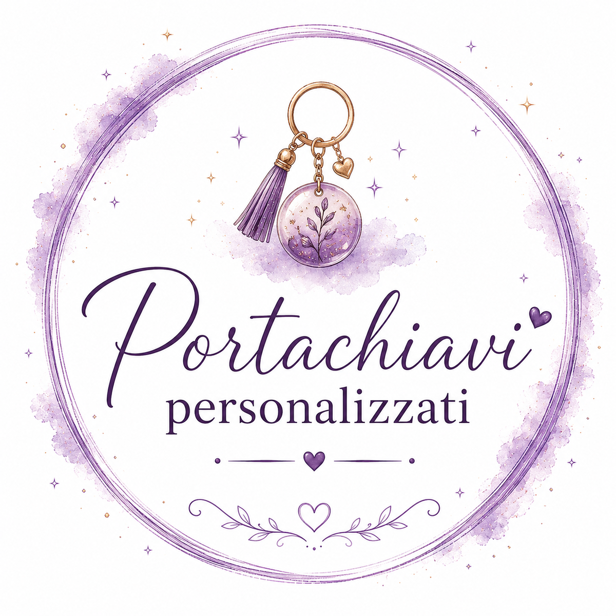 Portachiavi in Resina